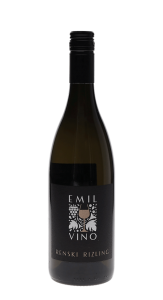 Bela vina Emil Renski rizling – Štajerska Slovenija. Fontana vin Vodole – posestvo Sončni raj.